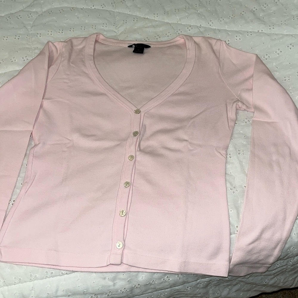Light pink top, size S